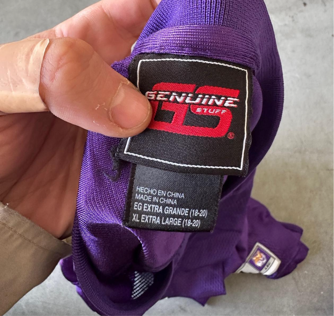 LSU Tigers Youth Size XL or Men’s Women’s Small Jamar Chase Jersey