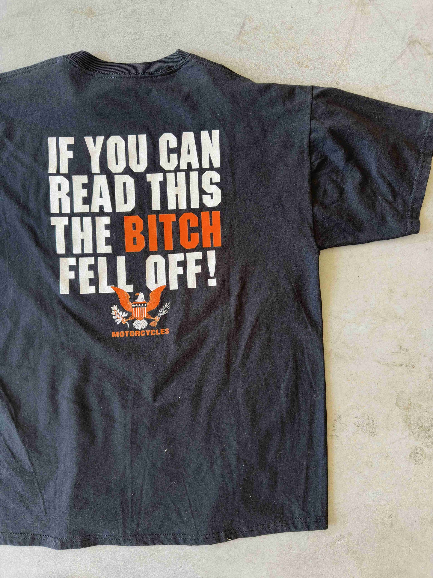 Motorcycle Bourbon Street T-Shirt Size XL