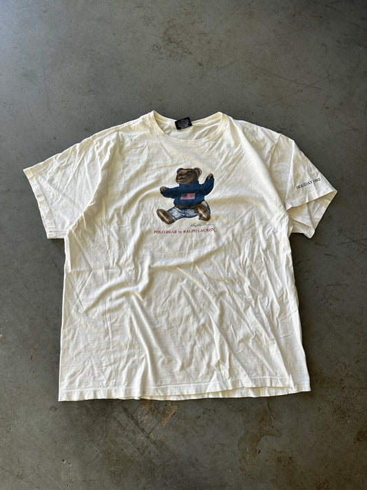 Polo Ralph Lauren Polo Bear Holiday 1992 T-shirt Size Men’s XL