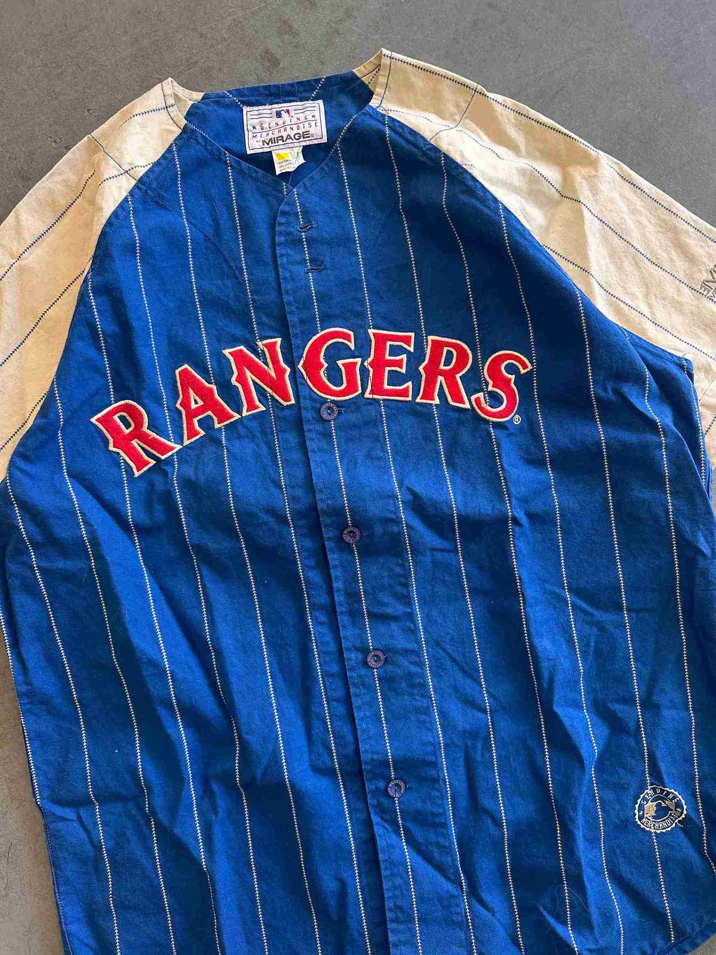 Texas Rangers MLB 90's Jersey Size XXL