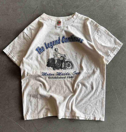 Motorcycle Maids 90's T-Shirt Size L