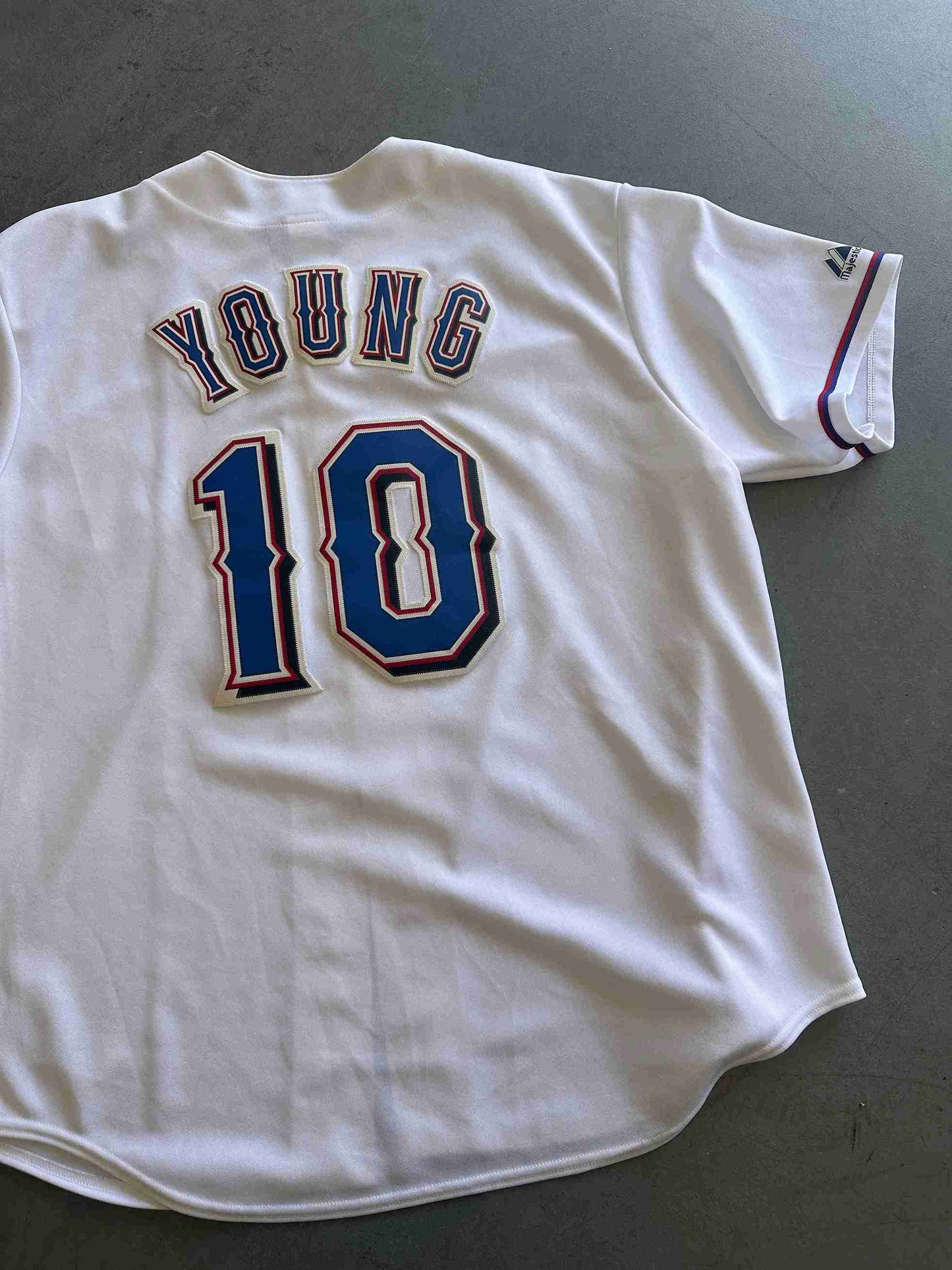 Texas Rangers World Series Young Jersey Size XL/XXL