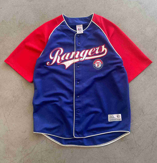 Texas Rangers True Fan Jersey Size L