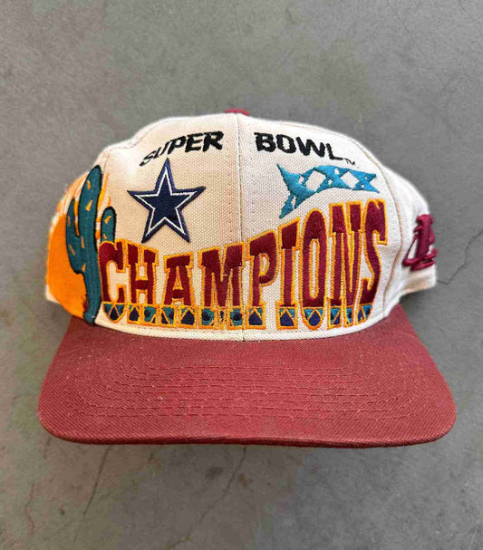 Dallas Cowboys Logo 7 Superbowl Snapback Hat