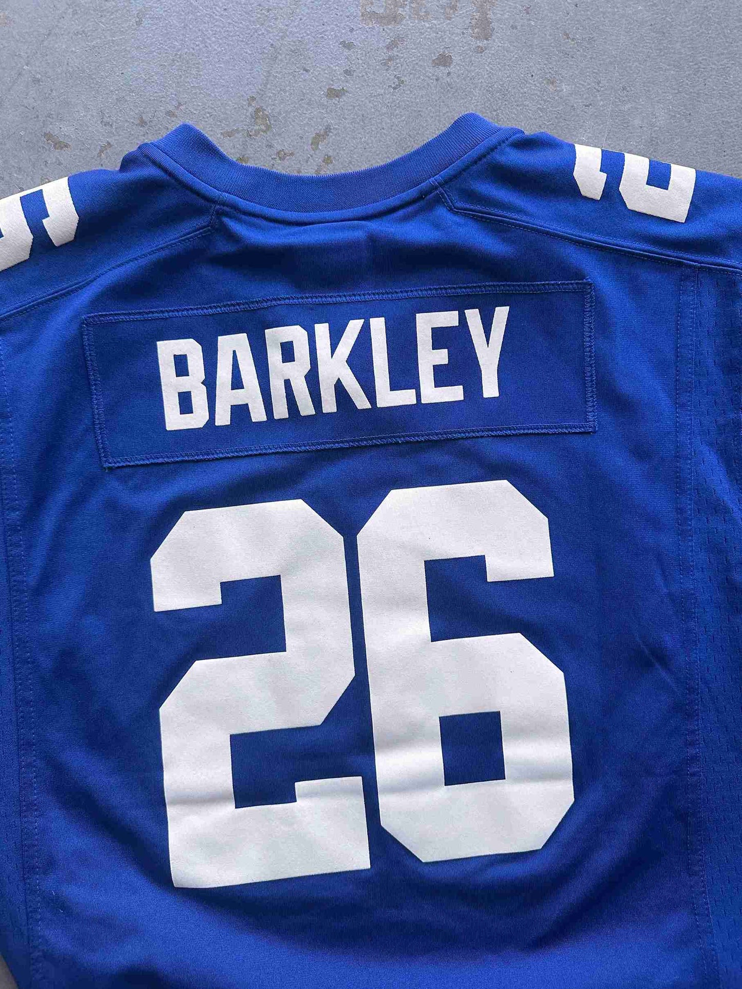 New York Giants Barkley Jersey Size XL
