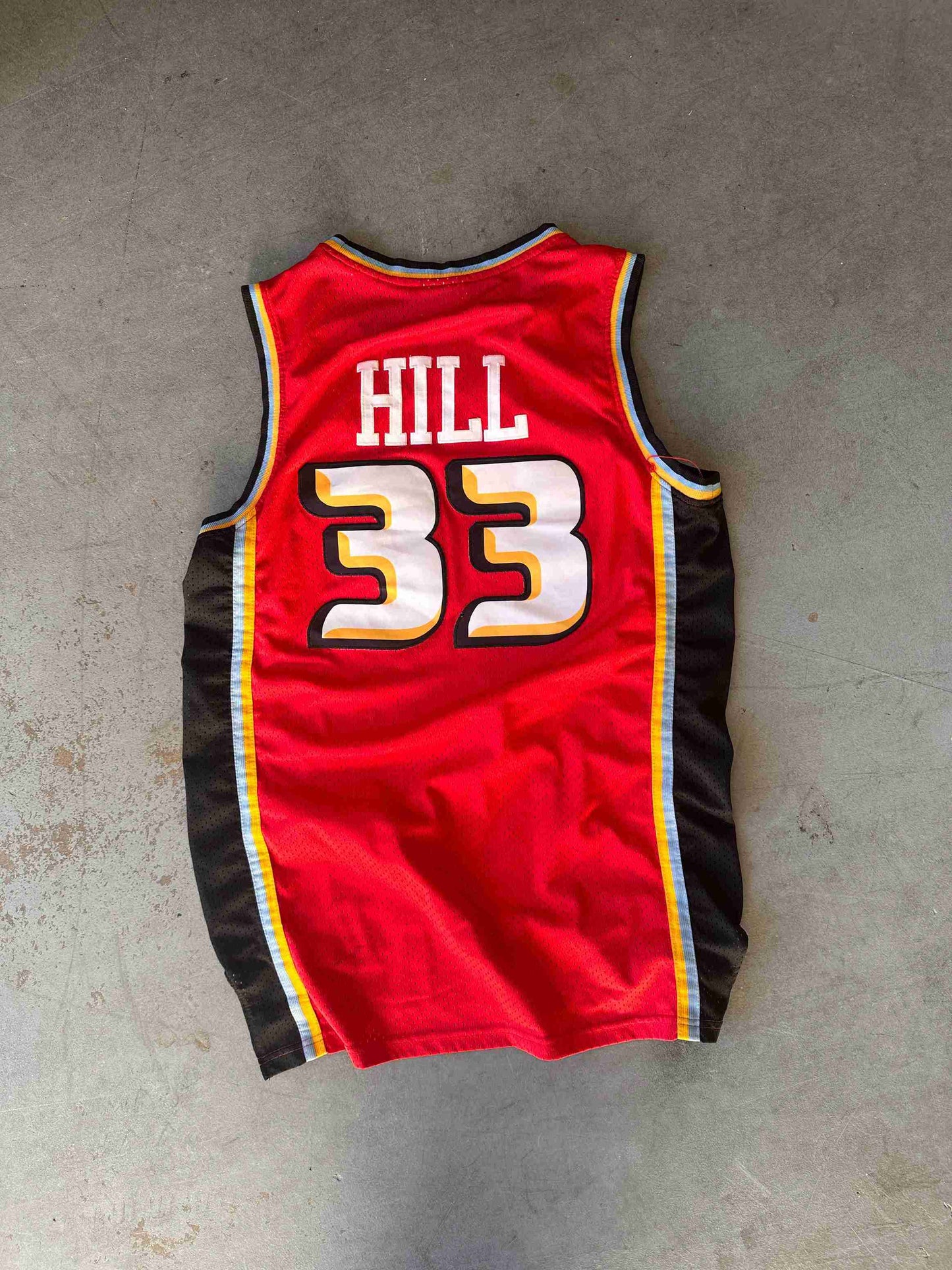 Grant Hill Detroit Pistons Adidas Jersey Size M