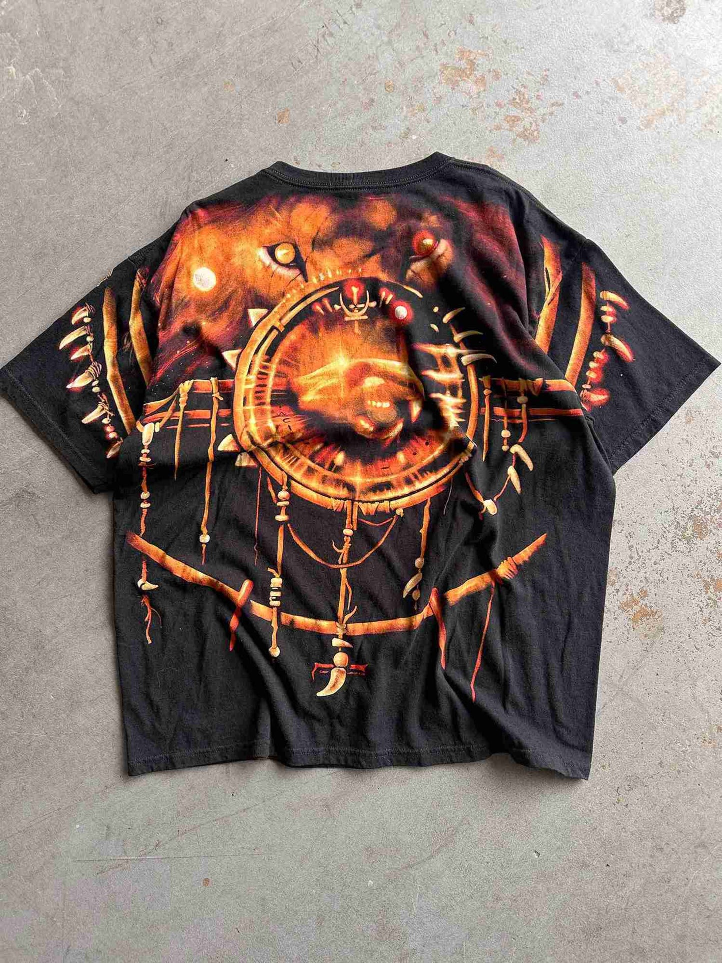 Liquid Blue All Over Print T-Shirt Size XXL