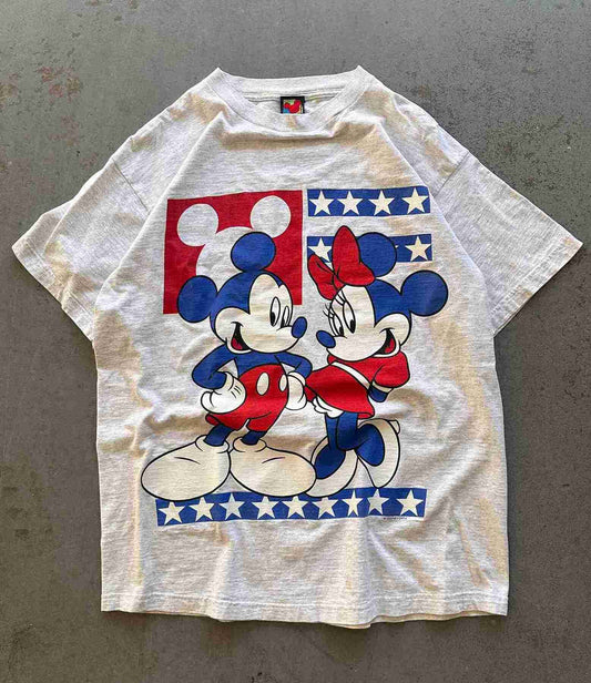 Disney 90's Mickey Minnie T-Shirt Size XL