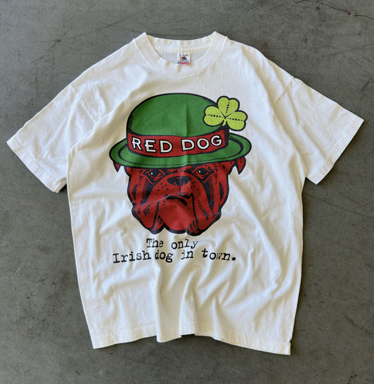 Red Dog Beer T-Shirt Size XL