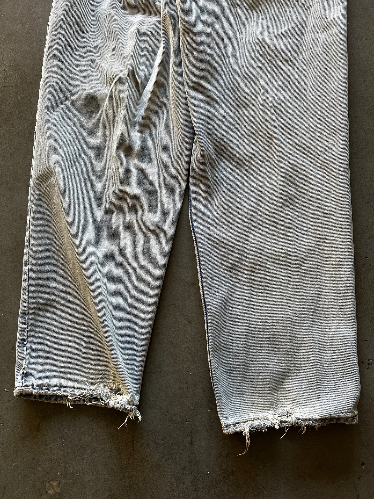 Levi’s Silver Tab Baggy Lightwash Denim Jeans Size 38W
