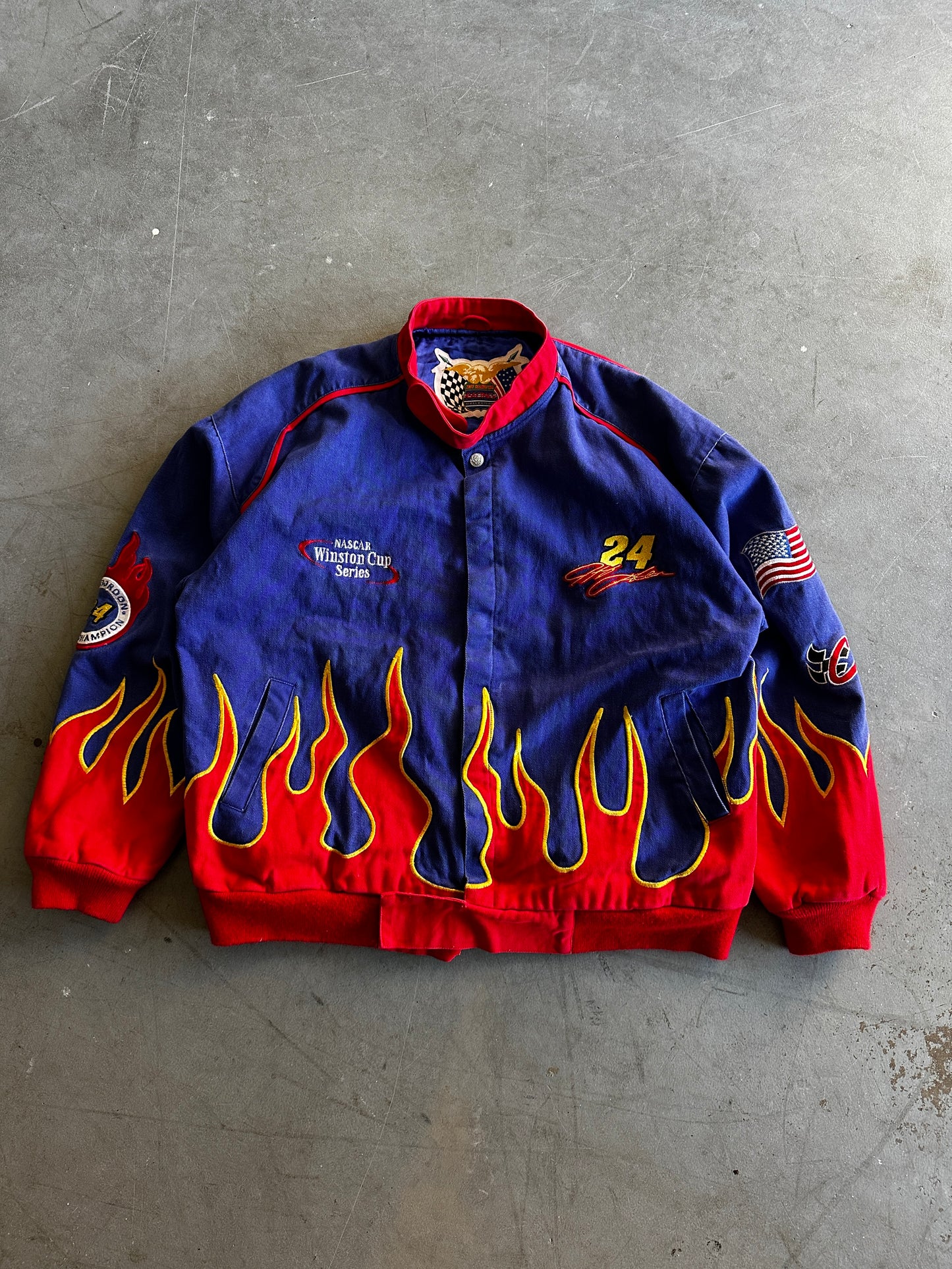 NASCAR Jeff Gordon Racing Jacket Size Men’s Large