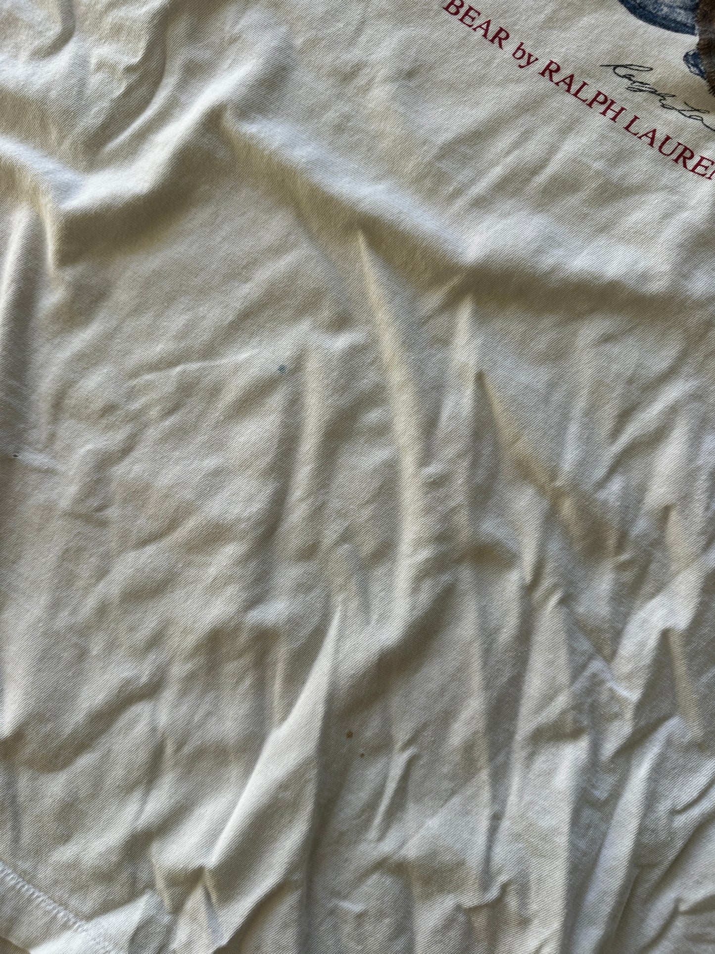 Polo Ralph Lauren Polo Bear Holiday 1992 T-shirt Size Men’s XL