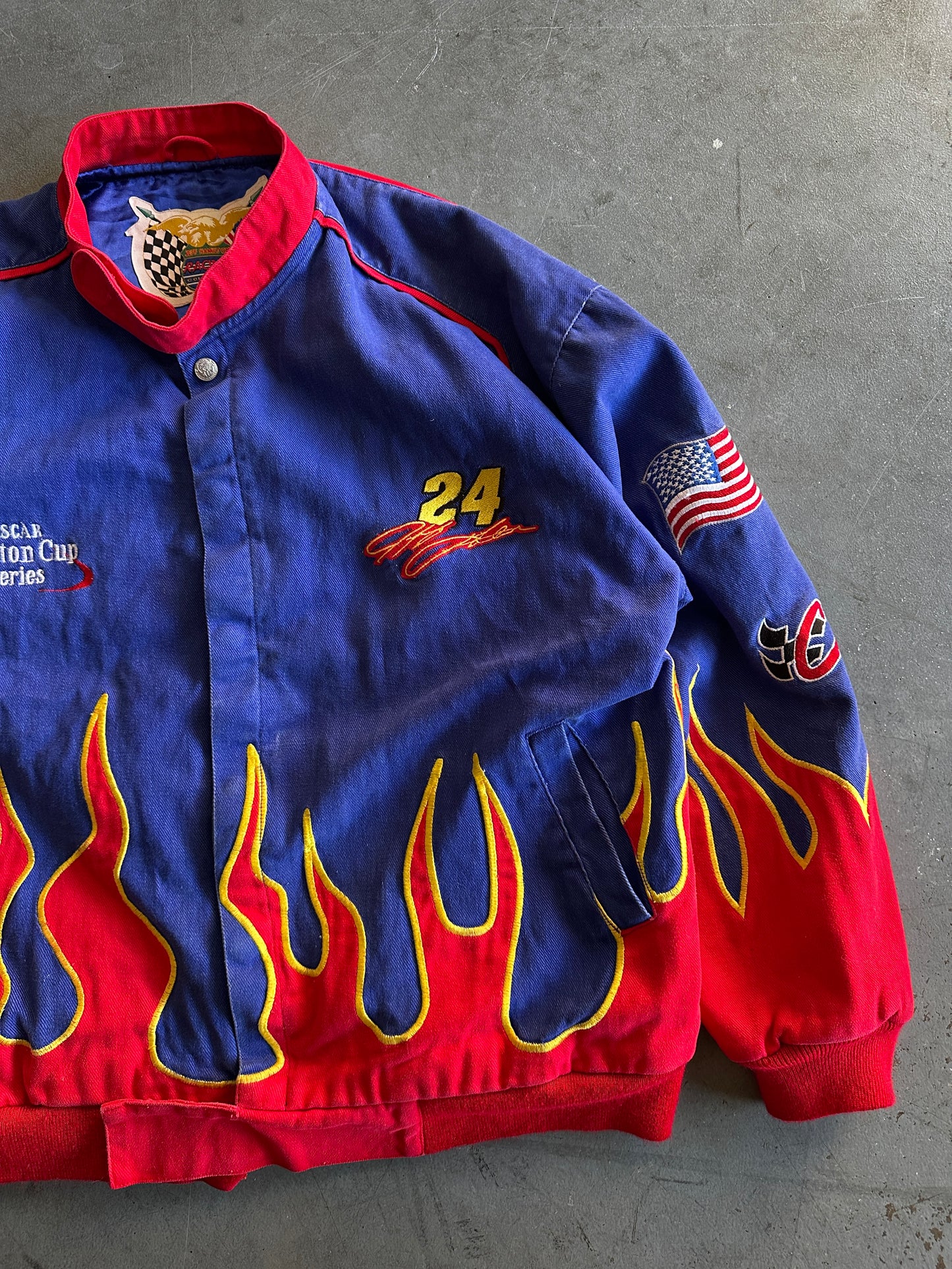 NASCAR Jeff Gordon Racing Jacket Size Men’s Large