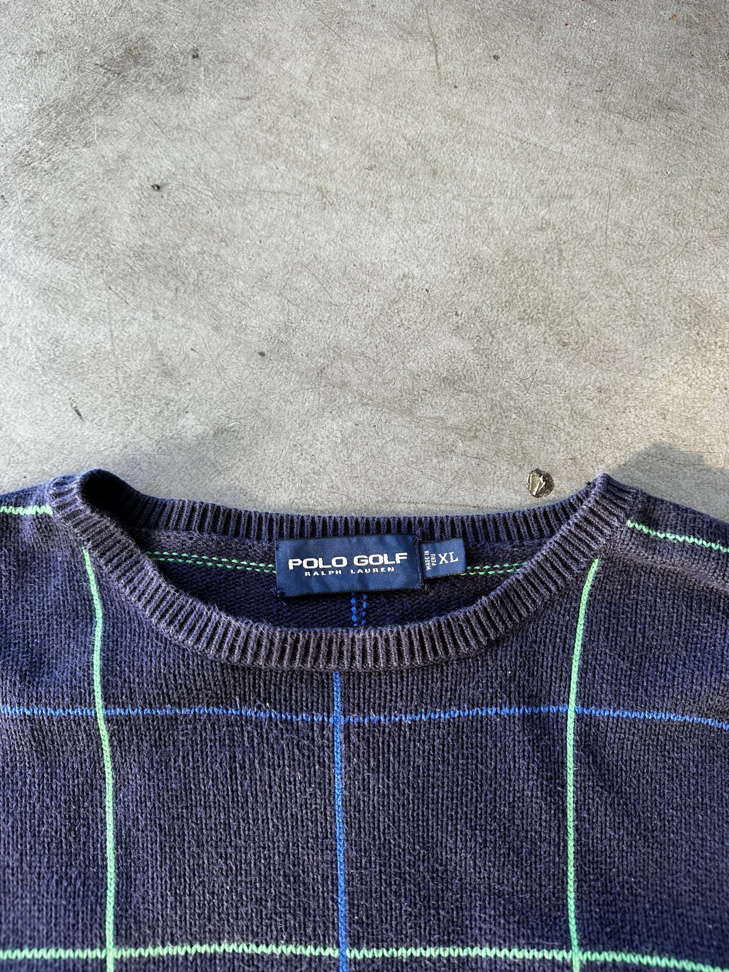 Polo Golf Vintage Stripped Crewneck Size Men’s XL