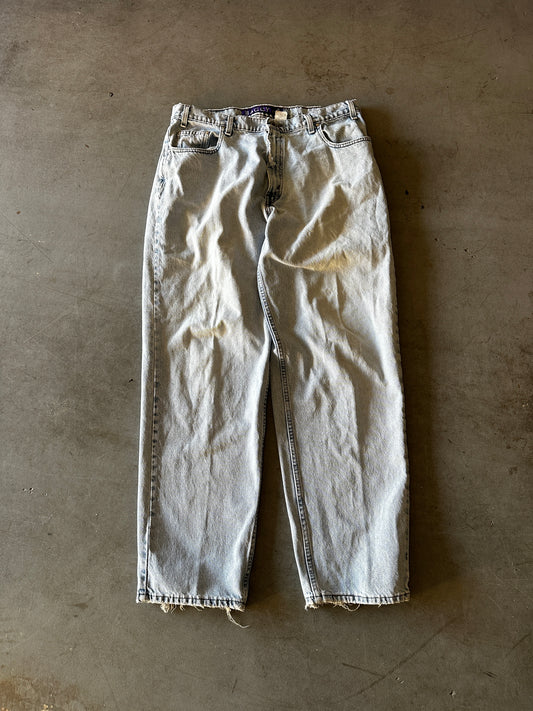 Levi’s Silver Tab Baggy Lightwash Denim Jeans Size 38W