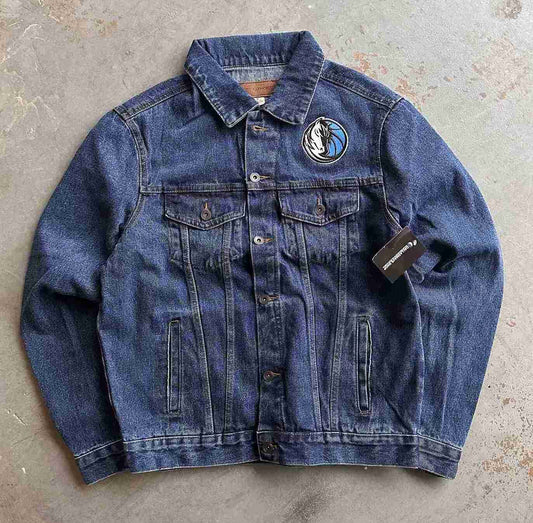 Dallas Mavericks Jean Jacket Size S, M, L